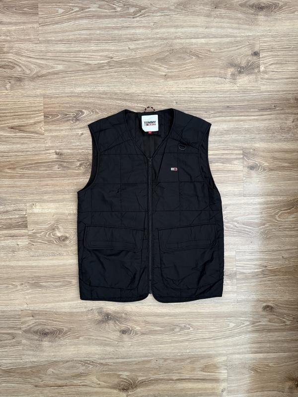 Мужская Tommy Jeans Жилетка Чёрный 38 / M / 46