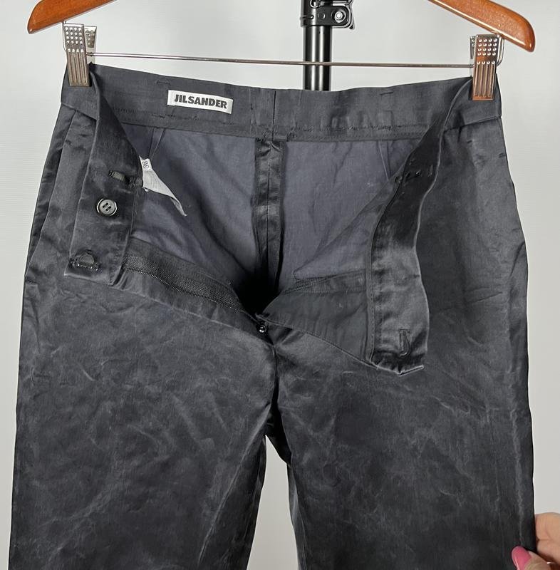 Donna Jil Sander Pantaloni Neri Cotone 34 / XS /