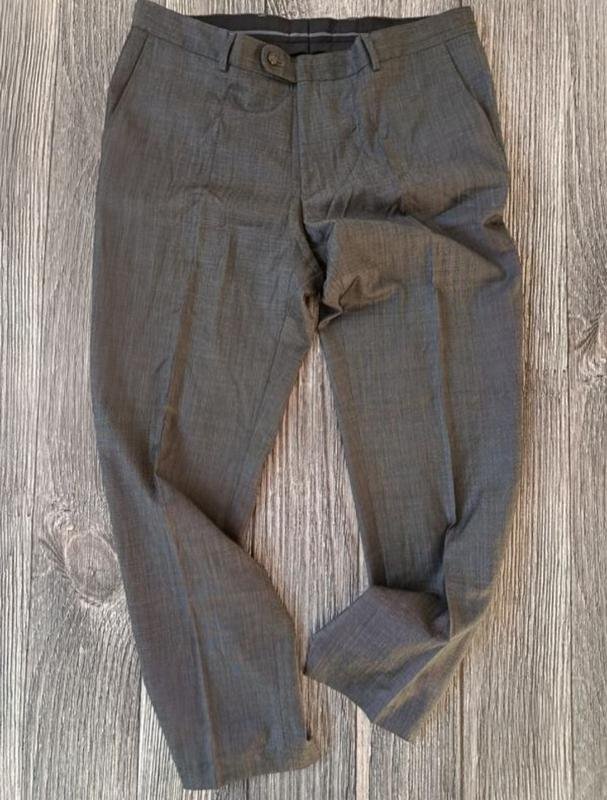 Мужские Carl Gross Брюки Серый Вискоза 54