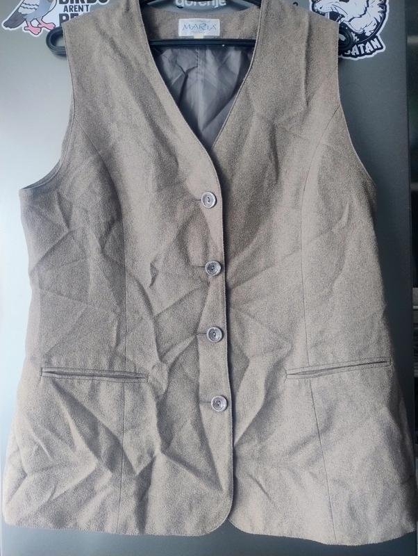 Femme Maria Gilet Marron 40 / L / 48