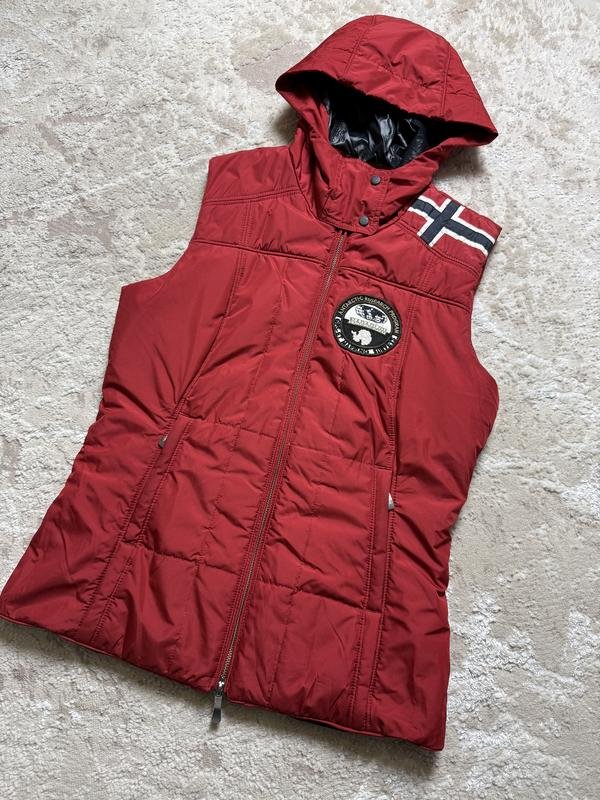 Women Napapijri Vest Red 38 / M / 46