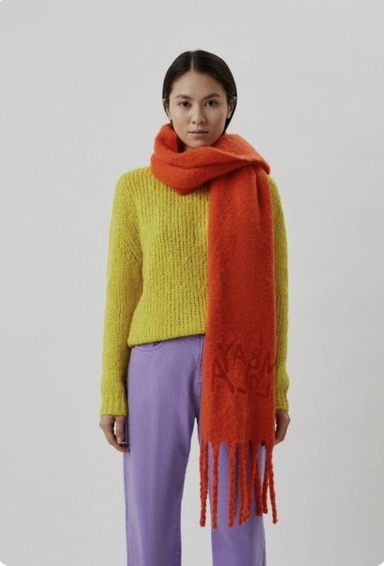 Damen Bimba y lola Schal Orange 200x40