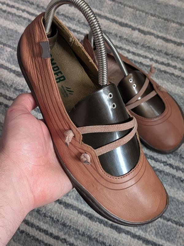 Женские Camper Туфли Коричневый Кожа 39