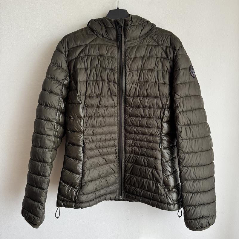 Женская Napapijri Куртка Хаки Синтетика 40 / L /