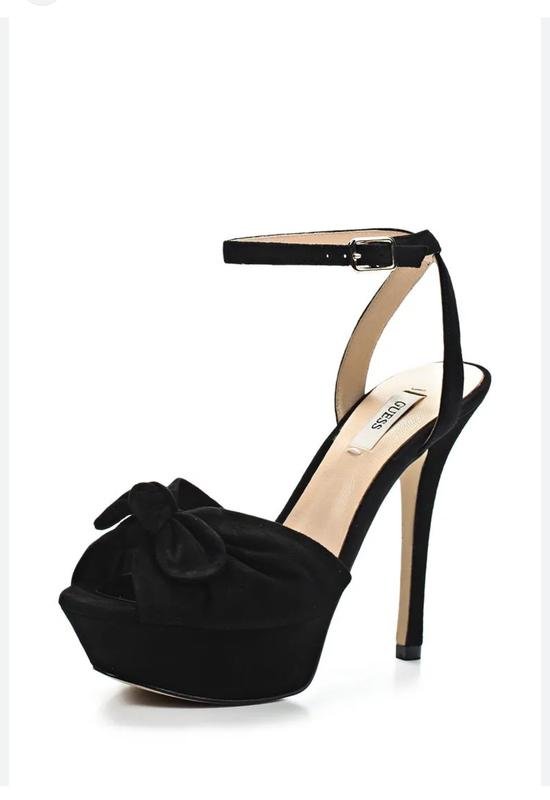 Femme GUESS Talons Noir Suède 39