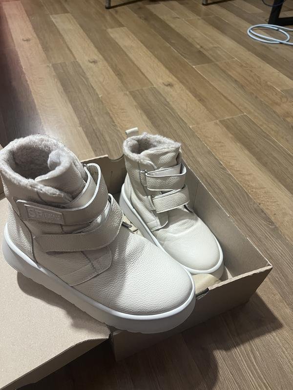 Women Stefano Boots Beige Leather 38