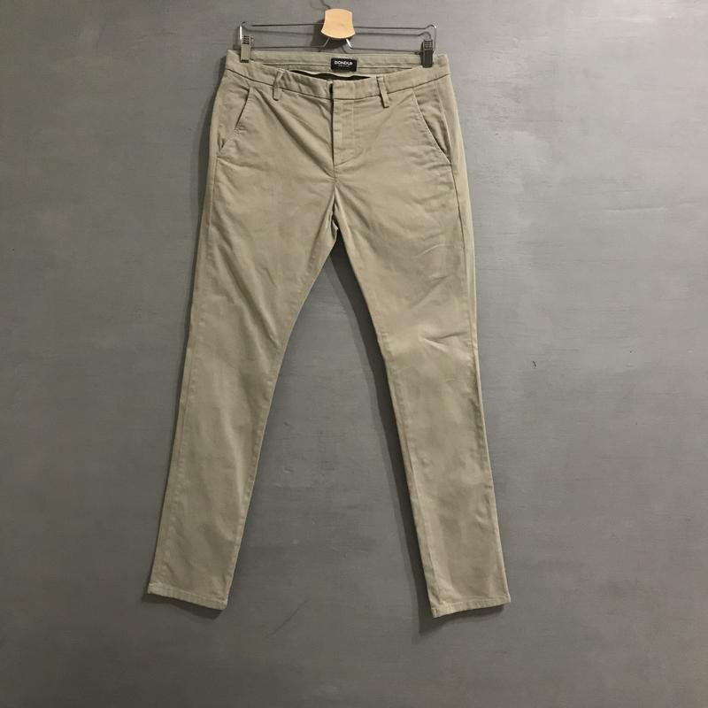 Men Dondup Trousers Beige Cotton 31 / M / 44