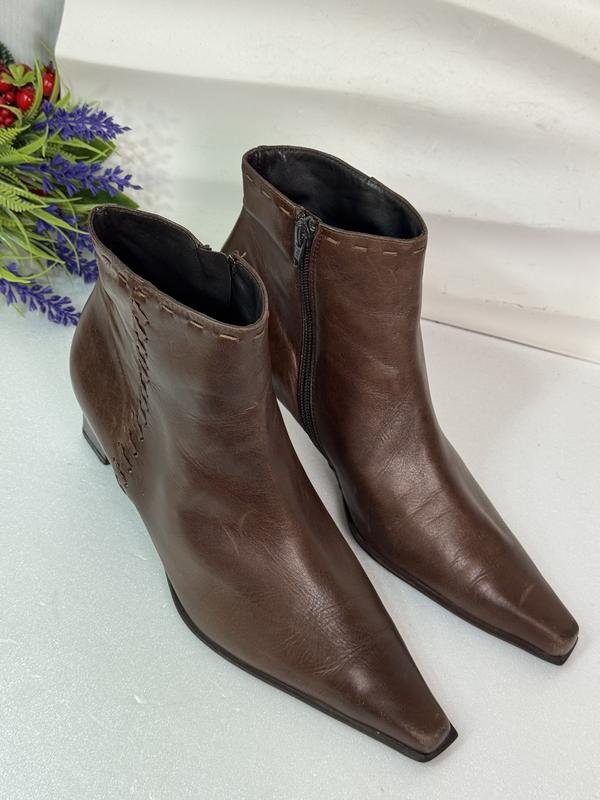 Femme Paul Green Bottines Marron Cuir 38