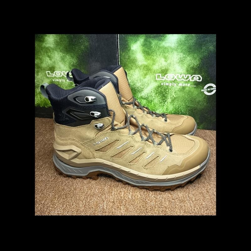 Homme Lowa Bottes Gris Nubuck 39