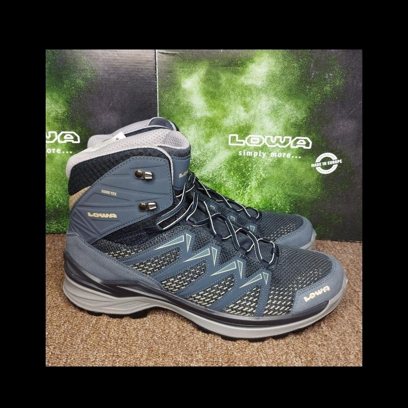 Homme Lowa Bottes Gris Textile 43.5