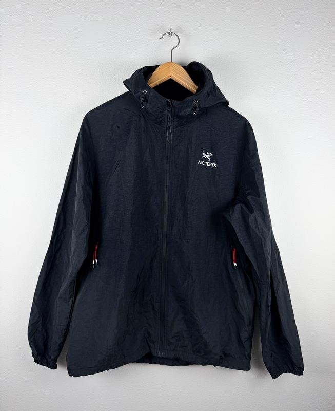 Herren Arc'teryx Jacke Schwarz Nylon 40 /L / 48