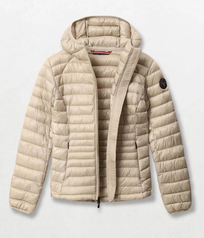 Women Napapijri Jacket Ivory 36
