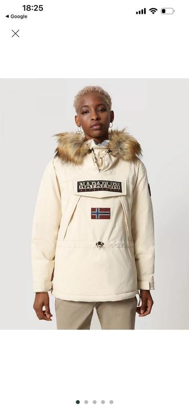 Women Napapijri Jacket Beige S