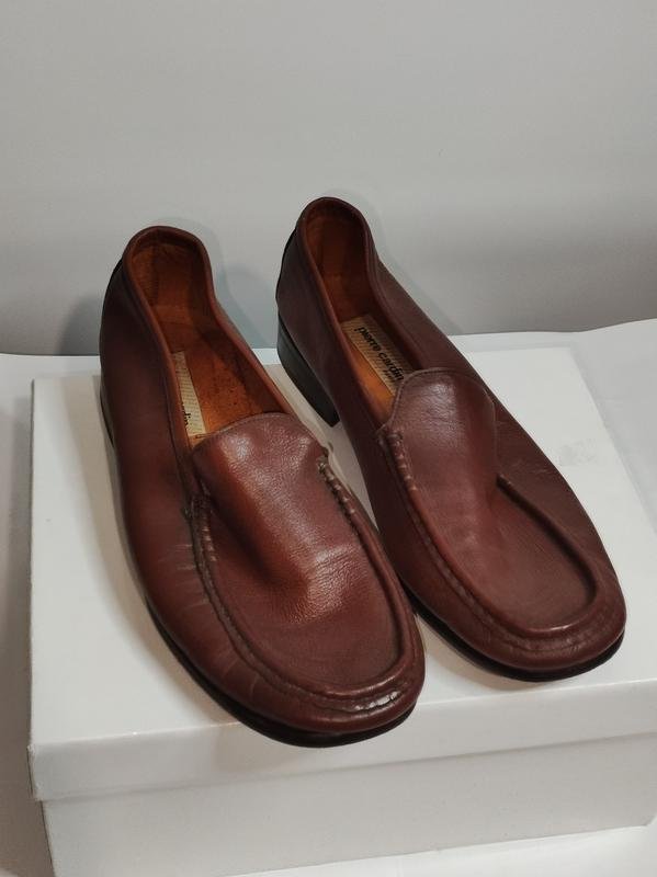 Donna Pierre Cardin Mocassini Marrone Pelle 41