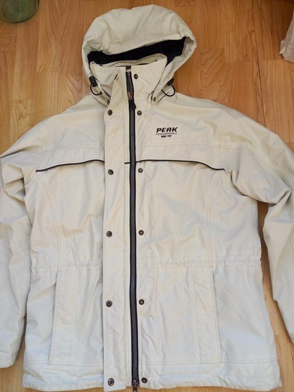 Damen Peak Performance Jacke Weiß Polyamid M
