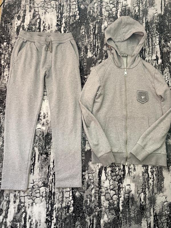 Herren Christian Dior Anzug Silber 38 / M / 46