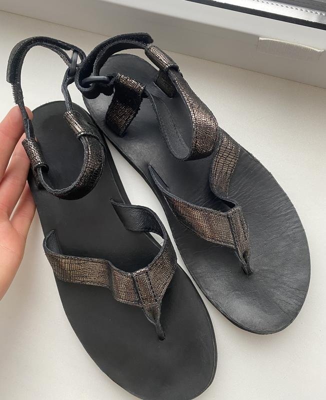 Femme Teva Talons Noir Cuir 42