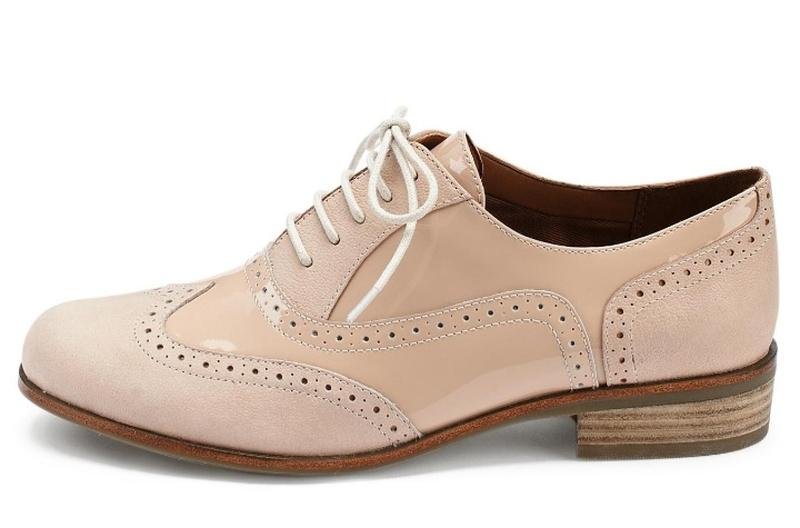 Женские Clarks Туфли Бежевый Кожа 37.5