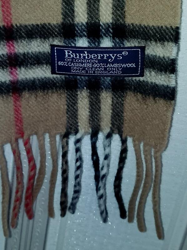 Унисекс Burberry Шарф Коричневый Шерсть