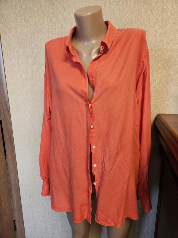 Femme The Savile Row Company Chemise Orange