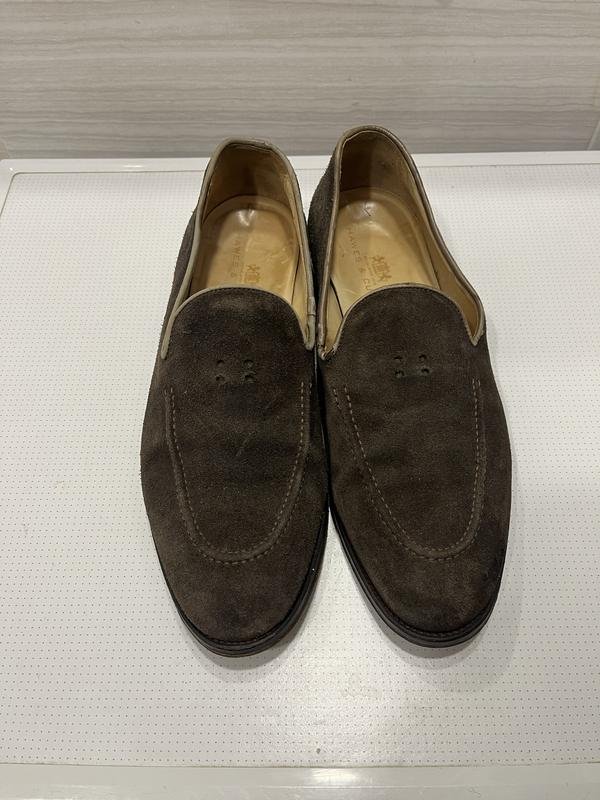 Herren Hawes & Curtis Schuhe Braun Wildleder 41