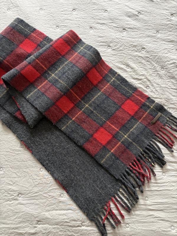 Unisex BOSS Orange Scarf Red Wool