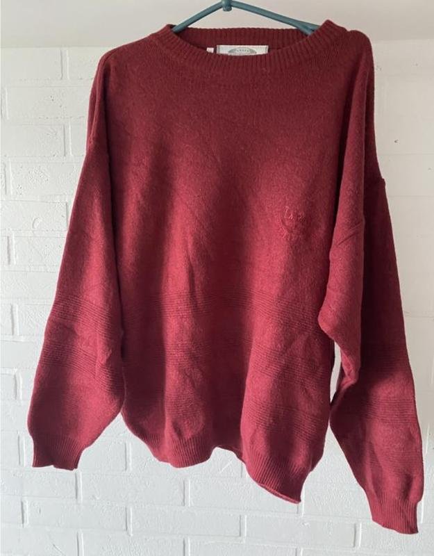 Damen Roy Robson Pullover Rot Wolle 40 / L / 48