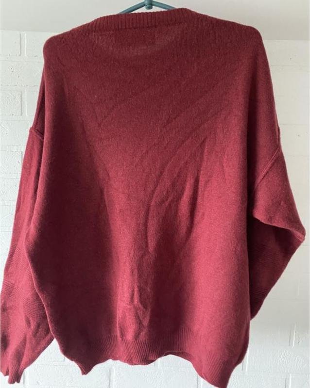Damen Roy Robson Pullover Rot Wolle 40 / L / 48