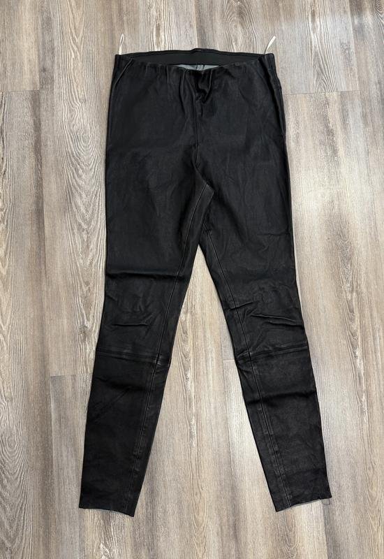 Women By Malene Birger Leggings Black Elastane 40