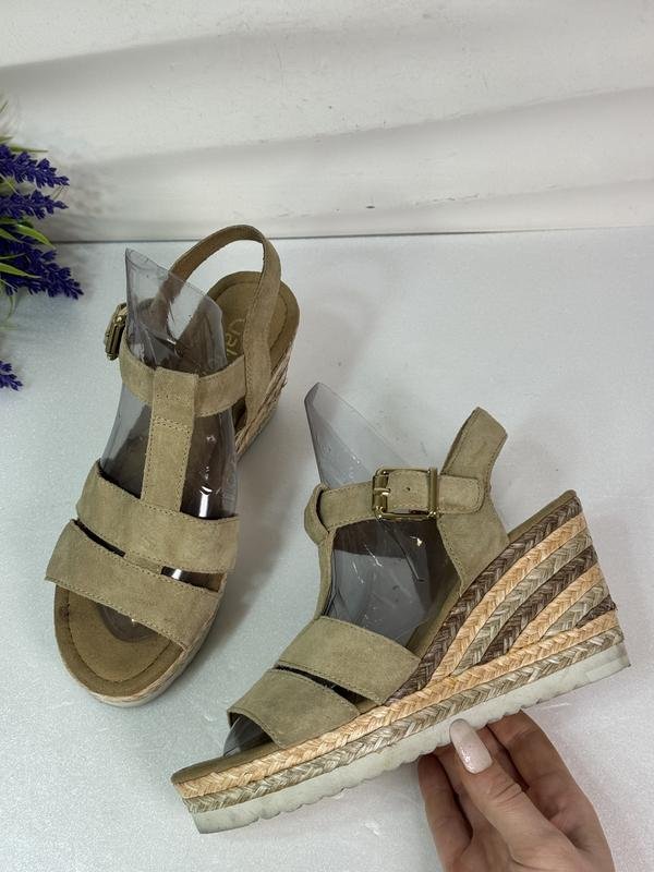 Femme Gabor Talons Beige Suède 37