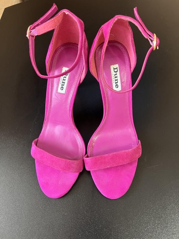 Donna Dune London Tacchi Fucsia Suede 39