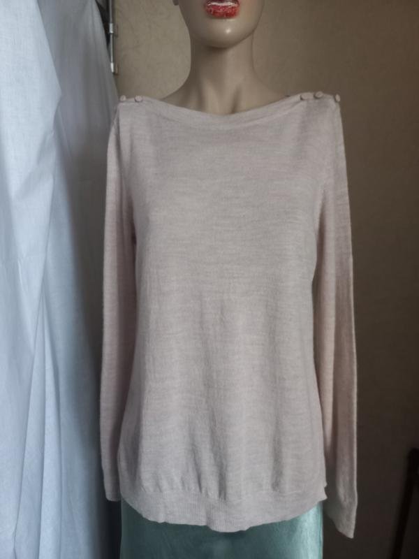 Femme Pull Beige Laine 40 / L / 48