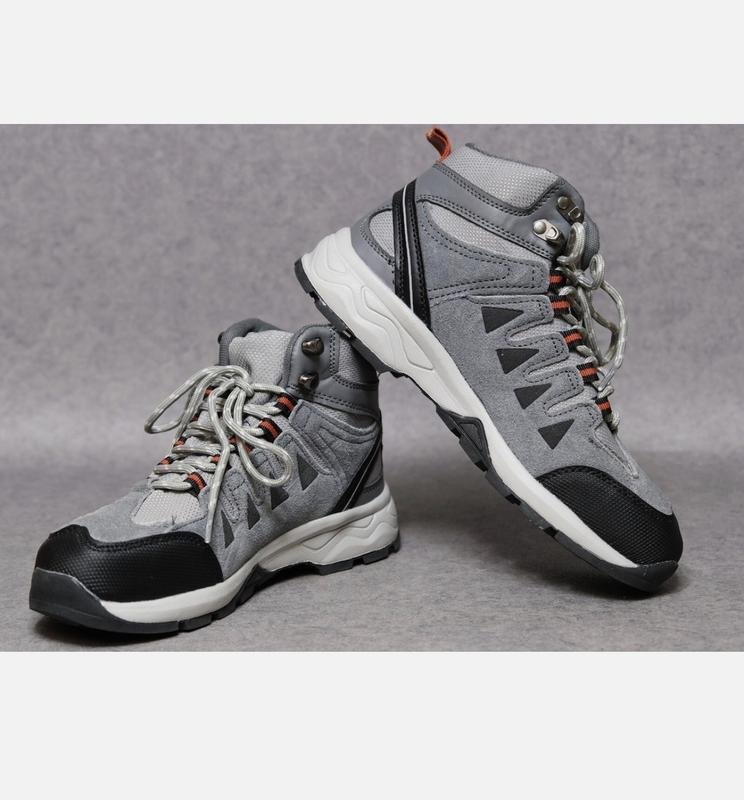 Femme Walkx Outdoor Bottes Gris Suède 38