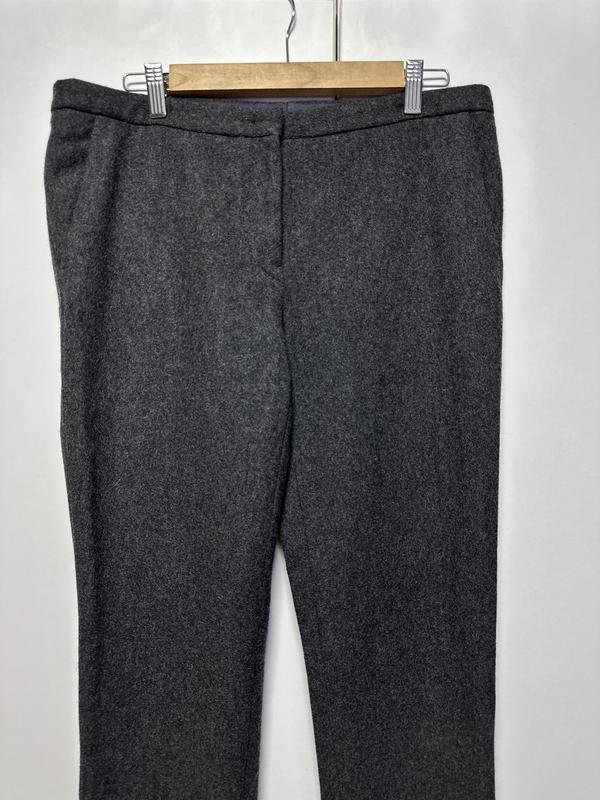 Donna Jil Sander Pantaloni Grigio Lana 38 / M / 46