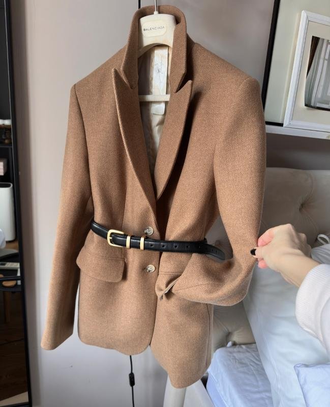 Donna Pure Creative Project Blazer Beige Lana 38