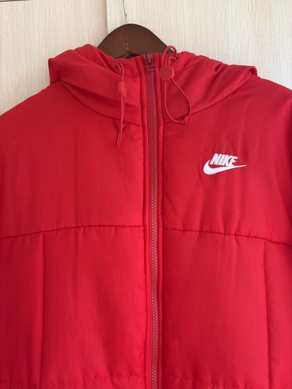 Damen Nike Jacke Rot Polyester 34 / XS / 42