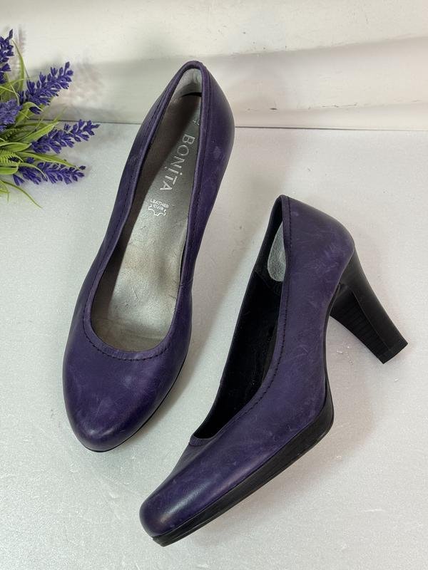Женские Bonita Туфли Фиолетовые Кожа 40