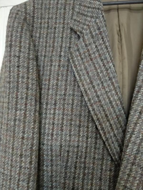 Donna Harris Tweed Blazer Beige Lana XL
