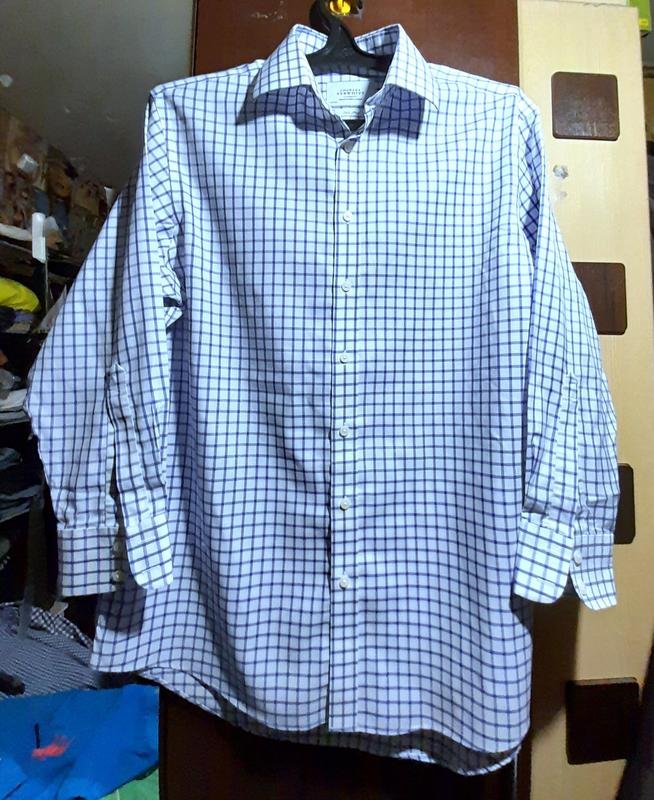 Женская Charles Tyrwhitt Рубашка Белая Хлопок 42 /