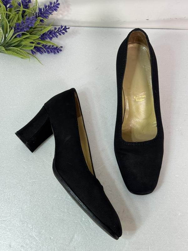 Женские Vero Cuoio Туфли Чёрные Трикотаж 36.5