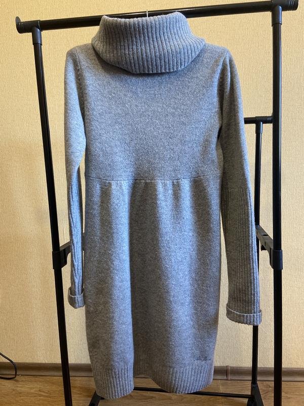 Femme Pepe Jeans Robe Grise Laine 40 / L / 48