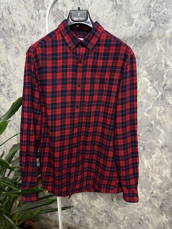Женская Farah Сорочка Красная Хлопок 36 / S / 44