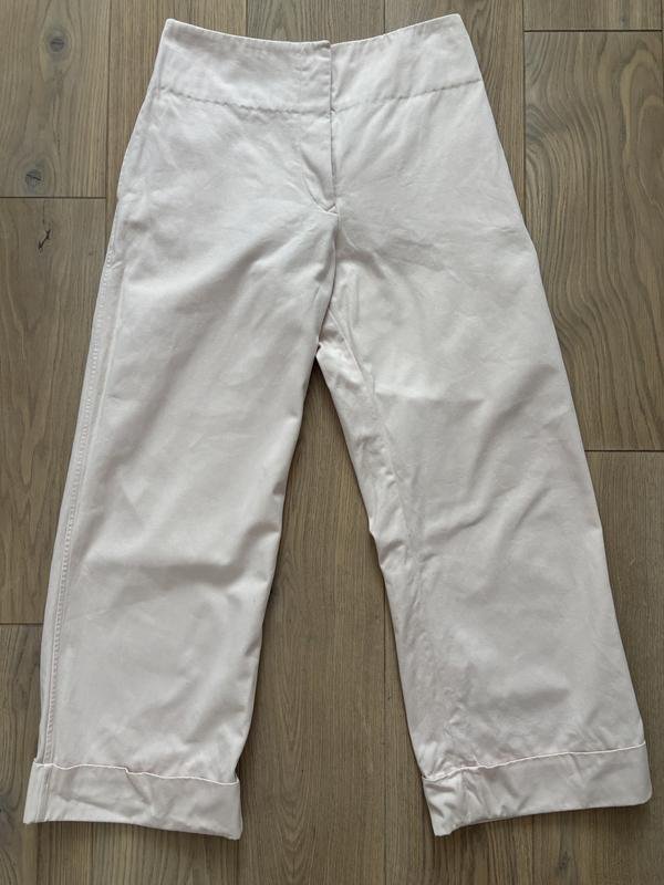 Donna Jil Sander Pantaloni Rosa Cotone 36 / S / 44