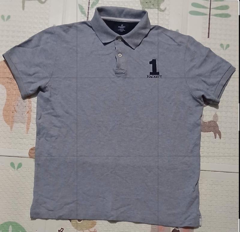 Uomo Hackett Polo Grigio 38 / M / 46