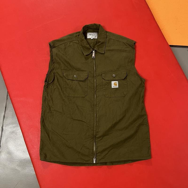 Мужская Carhartt Сорочка Хаки 40 /L / 48