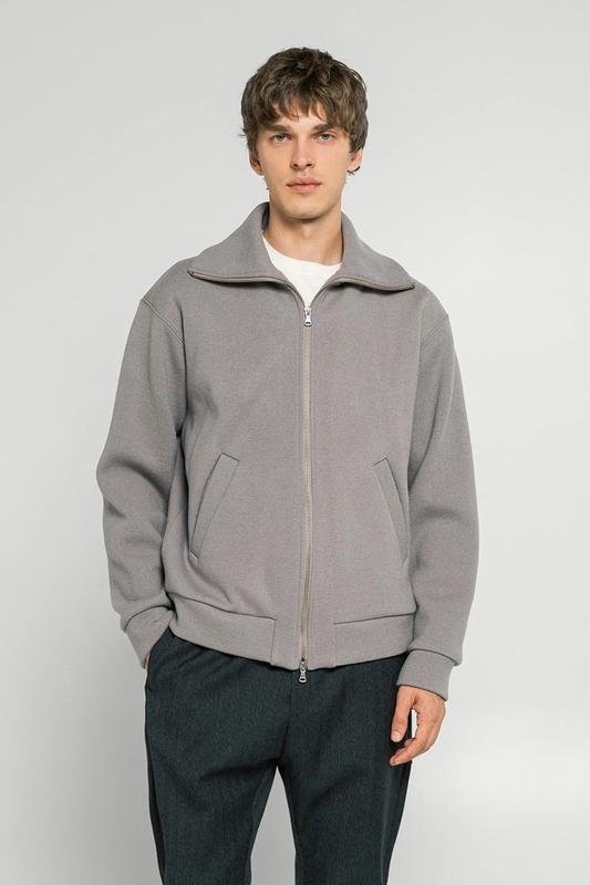 Uomo Barena Venezia Maglione Grigio Lana 42 / XL /