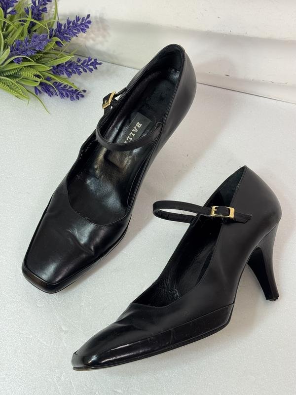 Femme Bally Talons Noir Cuir 38,5