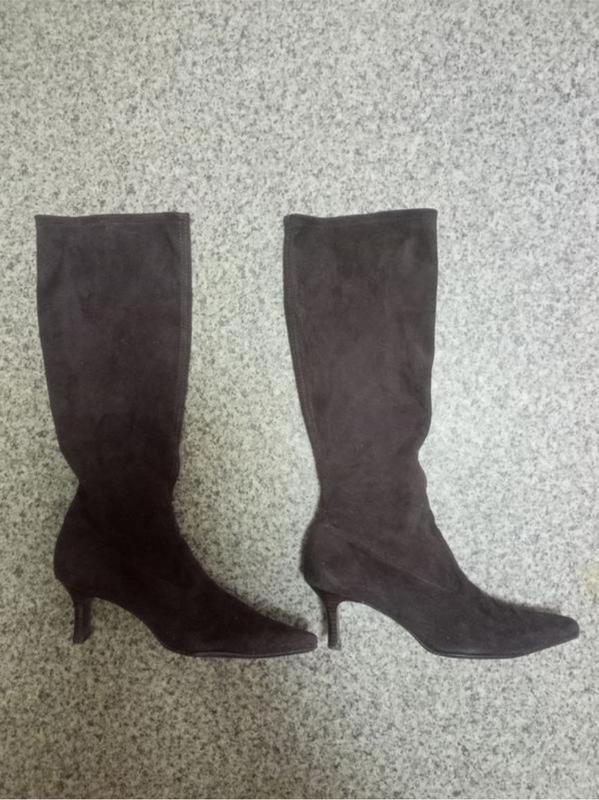 Damen Peter Kaiser Stiefel Braun Wildleder 37