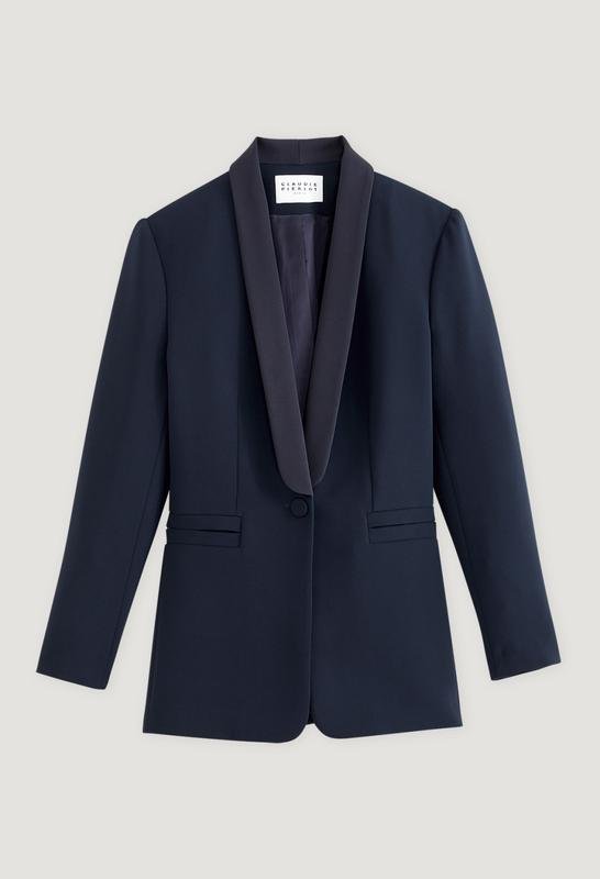 Women Claudie Pierlot Blazer Navy Polyester 34