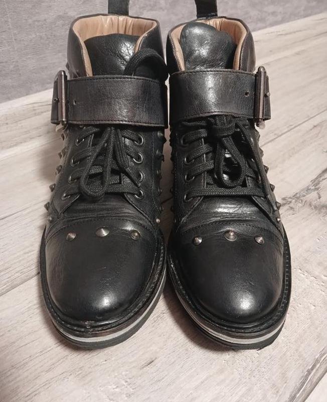 Women Melvin & Hamilton Boots Black Leather 39